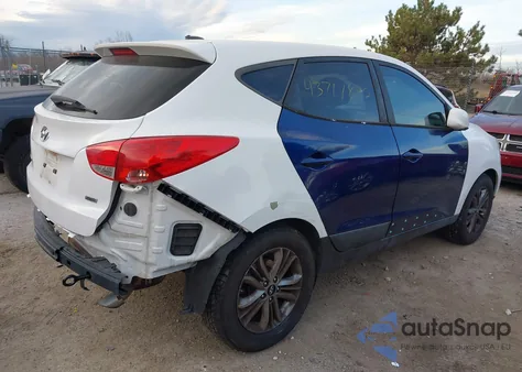 2015 Hyundai Tucson Gls из США, поврежденный, VIN KM8JTCAF0FU109197